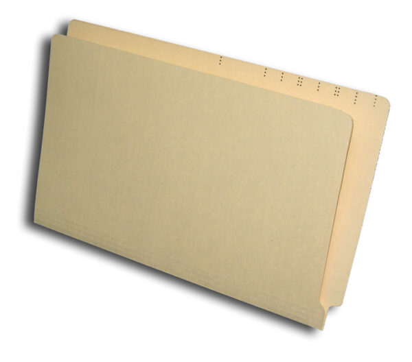 Image of Manila File Folder, Legal Size, 11pt., Fasteners in Position 1 & 3 (Model# 1346-00B13)