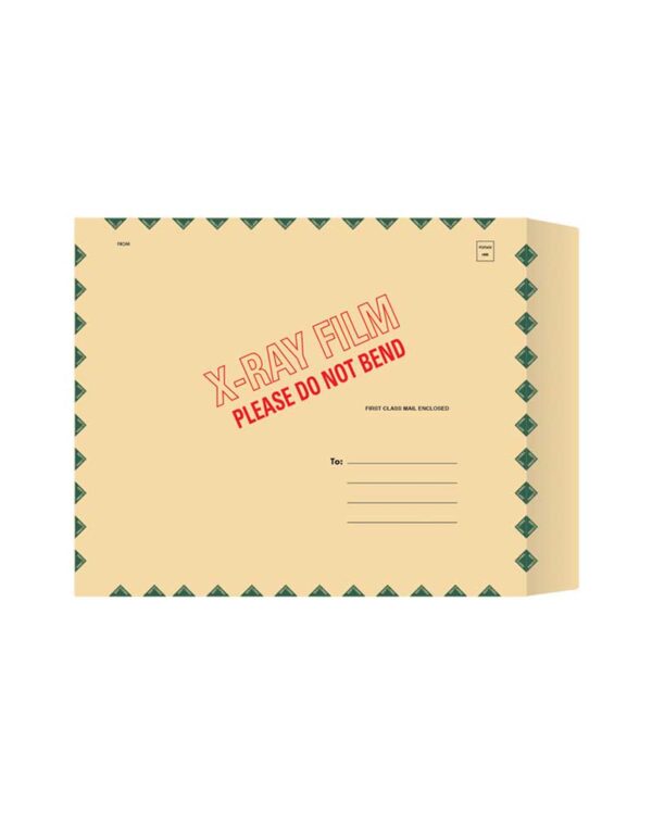 Image of 11 X 13 11pt. Green Diamond Border Mailers With 1.50 Flap Model Xm1113d 1