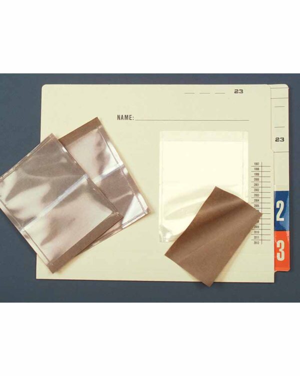 Image of 6.50 X 4.25 Polyethylene Pocket Attachments With Open Side Model 12 411l 1