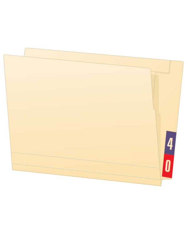 Image of 9.5 X 12.125 15pt. Standard Color Coded File Folder Model 2cfv15 1